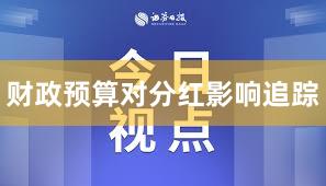 财政预算对分红影响追踪